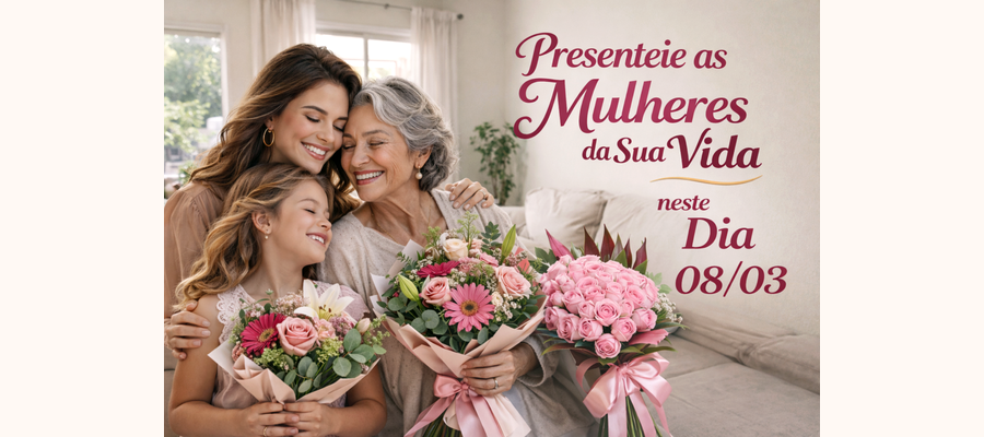 Não é qualquer dia, é dia da Mulher