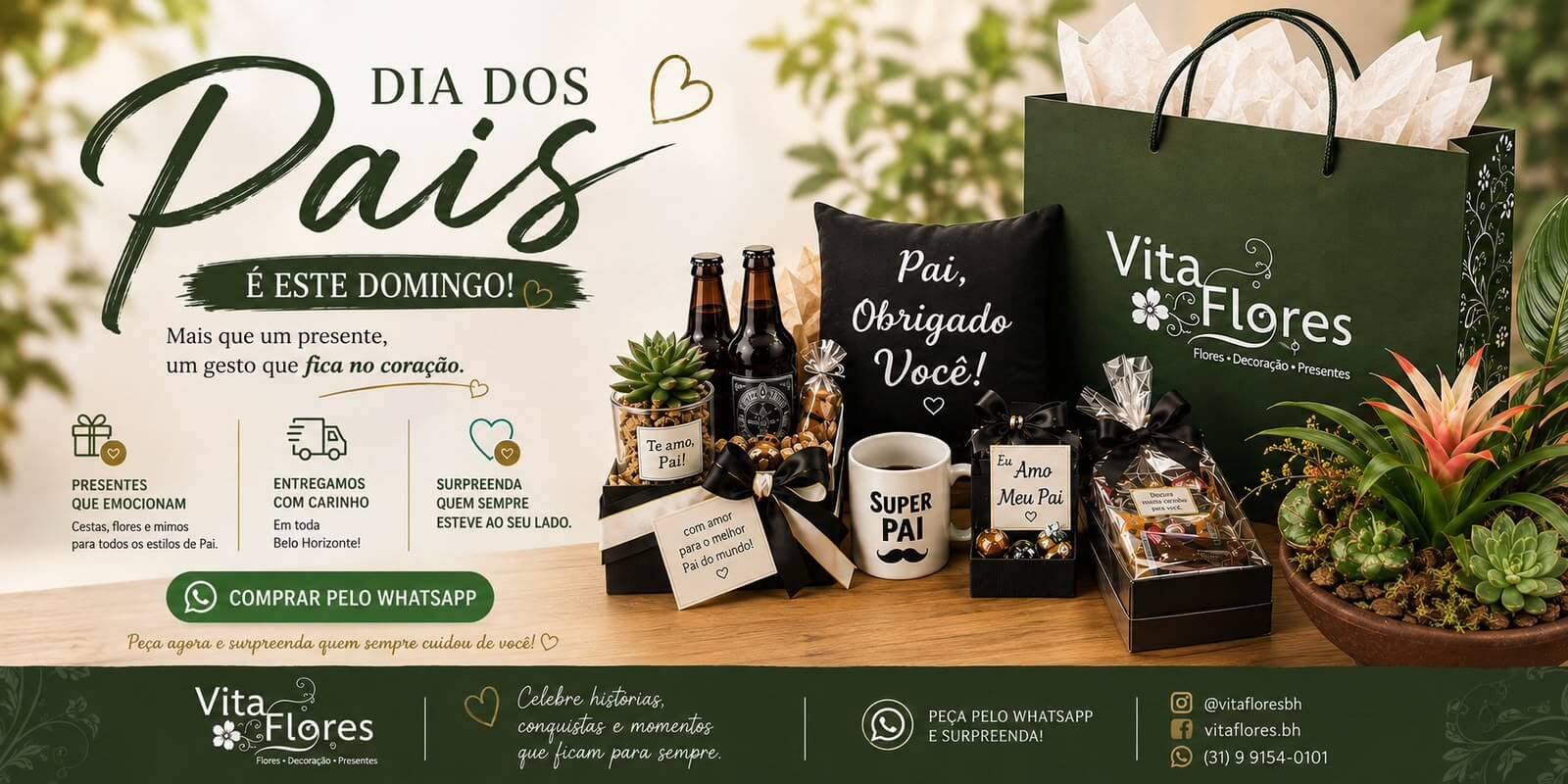 dia dos pais chegou